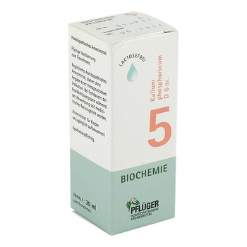 BIOCHEMIE Pflüger 5 Kalium phosphoricum D 6 Tropf. – PZN 6324442 – PZN 6324442