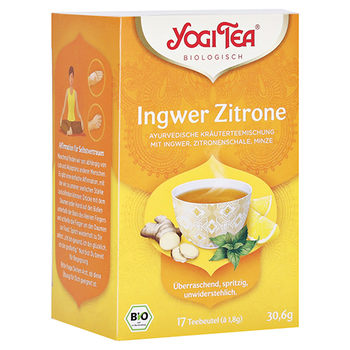 YOGI TEA Ingwer Zitrone Bio Filterbeutel – PZN 9687872 – PZN 9687872