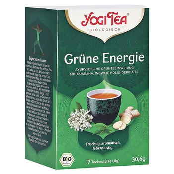 YOGI TEA Grüne Energie Bio Filterbeutel – PZN 9688127 – PZN 9688127