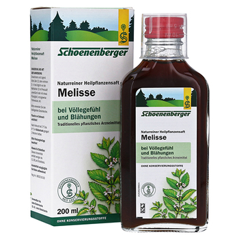 Melisse naturreiner Heilpflanzensaft Schoenenberger – PZN 692222 – PZN 692222