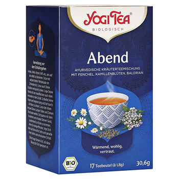 YOGI TEA Abend Tee Bio Filterbeutel – PZN 9687843 – PZN 9687843