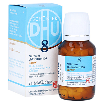 BIOCHEMIE DHU 8 Natrium chloratum D 6 Tabl.Karto – PZN 6329238 – PZN 6329238