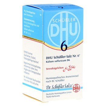 BIOCHEMIE DHU 6 Kalium sulfuricum D 6 Globuli – PZN 10545918 – PZN 10545918