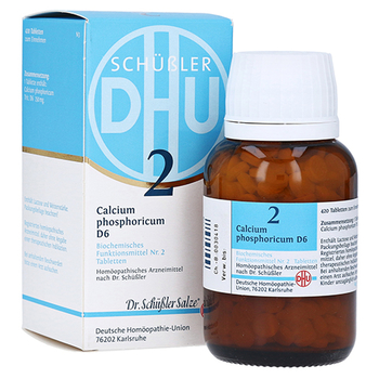 BIOCHEMIE DHU 2 Calcium phosphoricum D 6 Tabletten – PZN 6583971 – PZN 6583971