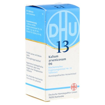 BIOCHEMIE DHU 13 Kalium arsenicosum D 6 Tabletten – PZN 274921 – PZN 274921