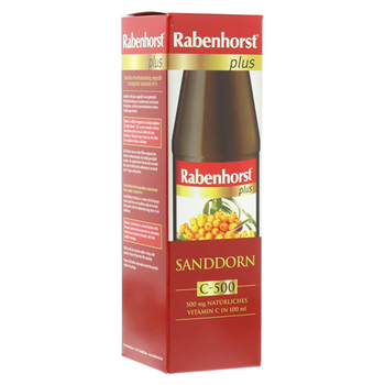 RABENHORST Sanddorn plus C-500 ungesüßt Saft – PZN 10283507 – PZN 10283507