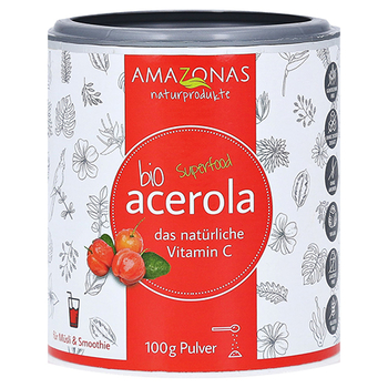 ACEROLA 100% Bio Pur natürliches Vit.C Pulver – PZN 6632586 – PZN 6632586