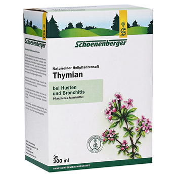 Thymian naturreiner Heilpflanzensaft Schoenenberger – PZN 700186 – PZN 700186