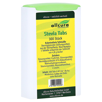STEVIA TABS – PZN 7796025 – PZN 7796025