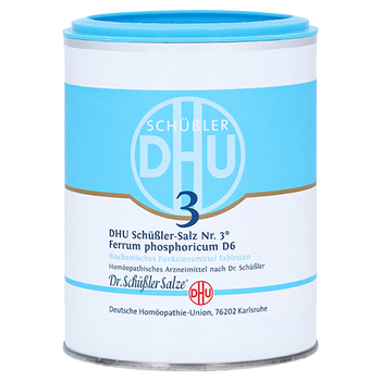 BIOCHEMIE DHU 3 Ferrum phosphoricum D 6 Tabletten – PZN 273985 – PZN 273985