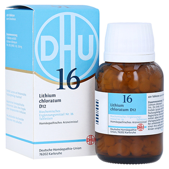 BIOCHEMIE DHU 16 Lithium chloratum D 12 Tabletten – PZN 6584404 – PZN 6584404
