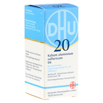 BIOCHEMIE DHU 20 Kalium alum.sulfur.D 6 Tabletten – PZN 1196212 – PZN 1196212