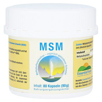 MSM 1000 mg Kapseln – PZN 9286682 – PZN 9286682