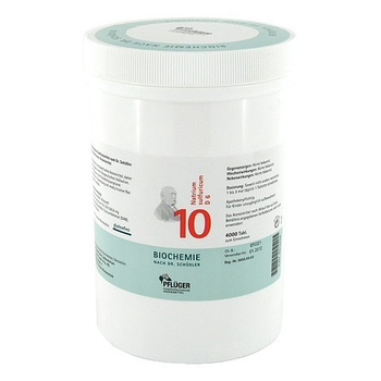 BIOCHEMIE Pflüger 10 Natrium sulfuricum D 6 Tabl. – PZN 6319702 – PZN 6319702