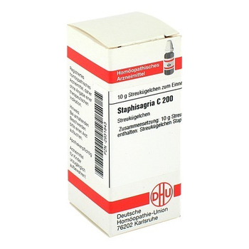 STAPHISAGRIA C 200 Globuli – PZN 2931843 – PZN 2931843