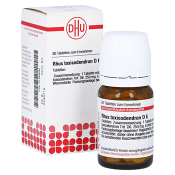 RHUS TOXICODENDRON D 6 Tabletten – PZN 1783694 – PZN 1783694