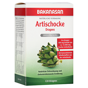 BAKANASAN Artischocke Dragees – PZN 11617548 – PZN 11617548
