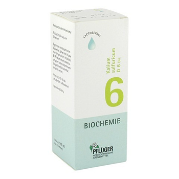 BIOCHEMIE Pflüger 6 Kalium sulfuricum D 6 Tropfen – PZN 6324502 – PZN 6324502