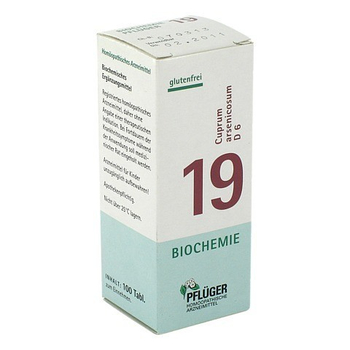 BIOCHEMIE Pflüger 19 Cuprum arsenicosum D 6 Tabl. – PZN 6322561 – PZN 6322561