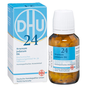 BIOCHEMIE DHU 24 Arsenum jodatum D 6 Tabletten – PZN 2581811 – PZN 2581811