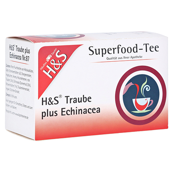 H&S Traube plus Echinacea Filterbeutel – PZN 13833210 – PZN 13833210