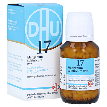 BIOCHEMIE DHU 17 Manganum sulfuricum D 12 Tabl. – PZN 2581225 – PZN 2581225