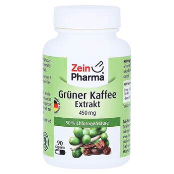 GRÜNER KAFFEE Extrakt 450 mg Kapseln – PZN 10198523 – PZN 10198523