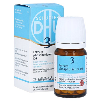 BIOCHEMIE DHU 3 Ferrum phosphoricum D 6 Tabletten – PZN 273979 – PZN 273979