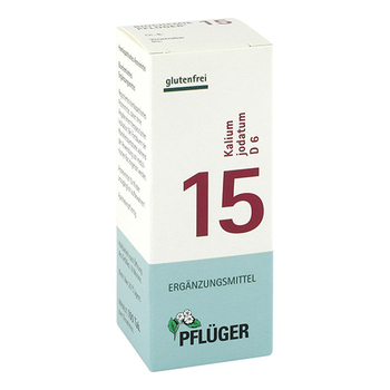 BIOCHEMIE Pflüger 15 Kalium jodatum D 6 Tabletten – PZN 6321490 – PZN 6321490