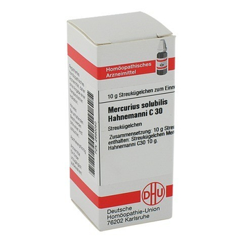 MERCURIUS SOLUBILIS Hahnemanni C 30 Globuli – PZN 2890050 – PZN 2890050