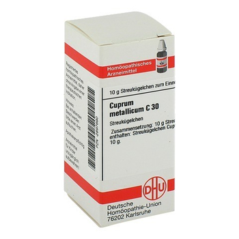 CUPRUM METALLICUM C 30 Globuli – PZN 2897690 – PZN 2897690