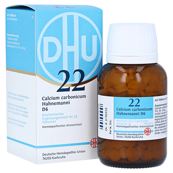 BIOCHEMIE DHU 22 Calcium carbonicum D 6 Tabletten – PZN 6584539 – PZN 6584539
