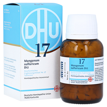 BIOCHEMIE DHU 17 Manganum sulfuricum D 12 Tabl. – PZN 6584427 – PZN 6584427