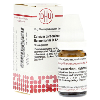 CALCIUM CARBONICUM Hahnemanni D 12 Globuli – PZN 2815232 – PZN 2815232