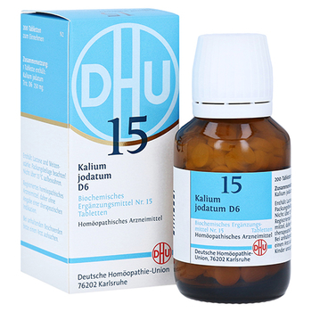 BIOCHEMIE DHU 15 Kalium jodatum D 6 Tabletten – PZN 2581142 – PZN 2581142