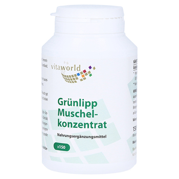 GRÜNLIPPMUSCHEL KONZENTRAT 500 mg Kapseln – PZN 1468478 – PZN 1468478