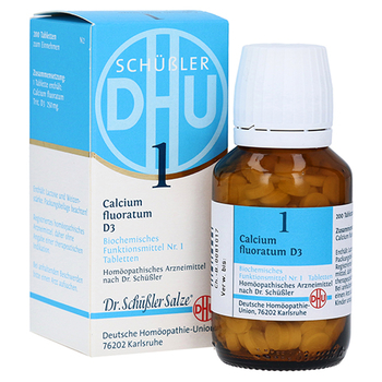 BIOCHEMIE DHU 1 Calcium fluoratum D 3 Tabletten – PZN 2580355 – PZN 2580355