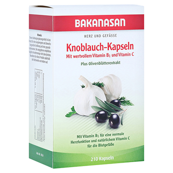 BAKANASAN Knoblauch-Kapseln – PZN 11617376 – PZN 11617376