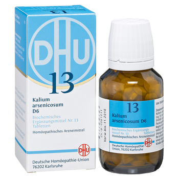 BIOCHEMIE DHU 13 Kalium arsenicosum D 6 Tabletten – PZN 2581082 – PZN 2581082