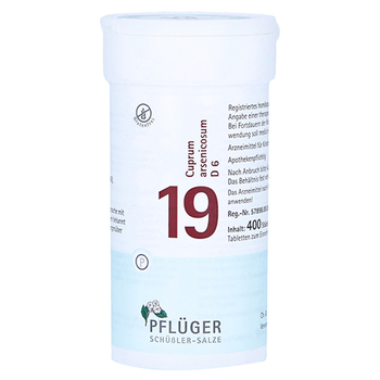 BIOCHEMIE Pflüger 19 Cuprum arsenicosum D 6 Tabl. – PZN 6322578 – PZN 6322578