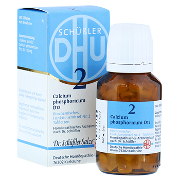 BIOCHEMIE DHU 2 Calcium phosphoricum D 12 Tabl. – PZN 2580450 – PZN 2580450
