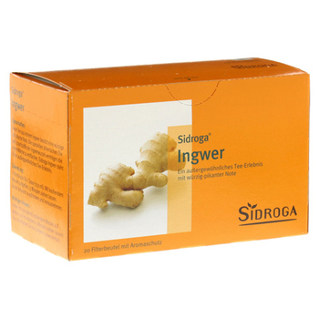 SIDROGA Ingwer Tee Filterbeutel – PZN 2026630 – PZN 2026630