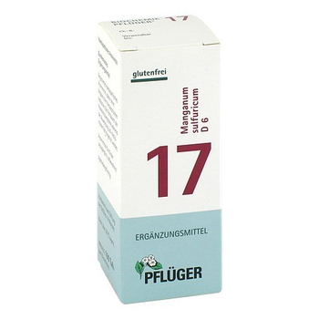 BIOCHEMIE Pflüger 17 Manganum sulfuricum D 6 Tabl. – PZN 6322331 – PZN 6322331