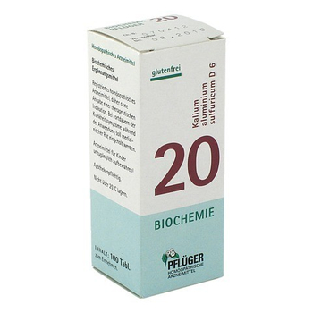 BIOCHEMIE Pflüger 20 Kalium alumin.sulfur.D 6 Tab. – PZN 6322644 – PZN 6322644