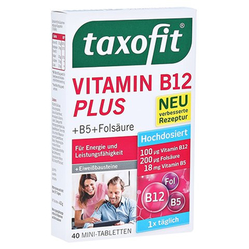 TAXOFIT Vitamin B12 Plus Tabletten – PZN 14258044 – PZN 14258044