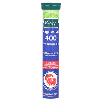 KNEIPP Magnesium 400+C+E Brausetabletten – PZN 6089449 – PZN 6089449