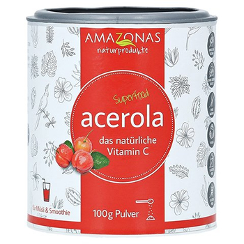 Acerola 100% Natürliches Vitamin C Pulver – PZN 1974483 – PZN 1974483
