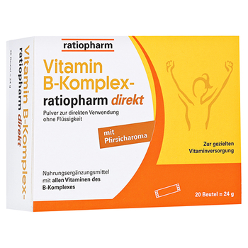 VITAMIN B-KOMPLEX-ratiopharm direkt Pulver – PZN 16783197 – PZN 16783197