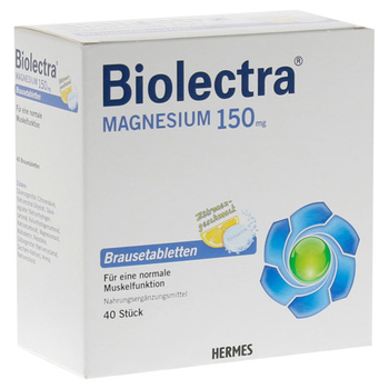 BIOLECTRA Magnesium 150 mg Zitrone Brausetabletten – PZN 3154399 – PZN 3154399