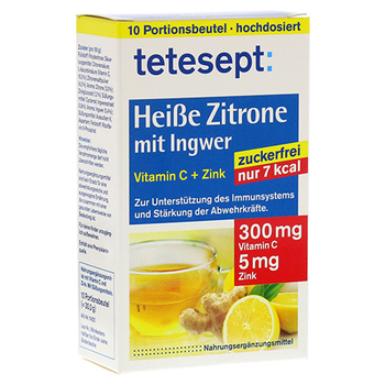 TETESEPT heiße Zitrone mit Ingwer zuckerfr.Pulver – PZN 9714089 – PZN 9714089